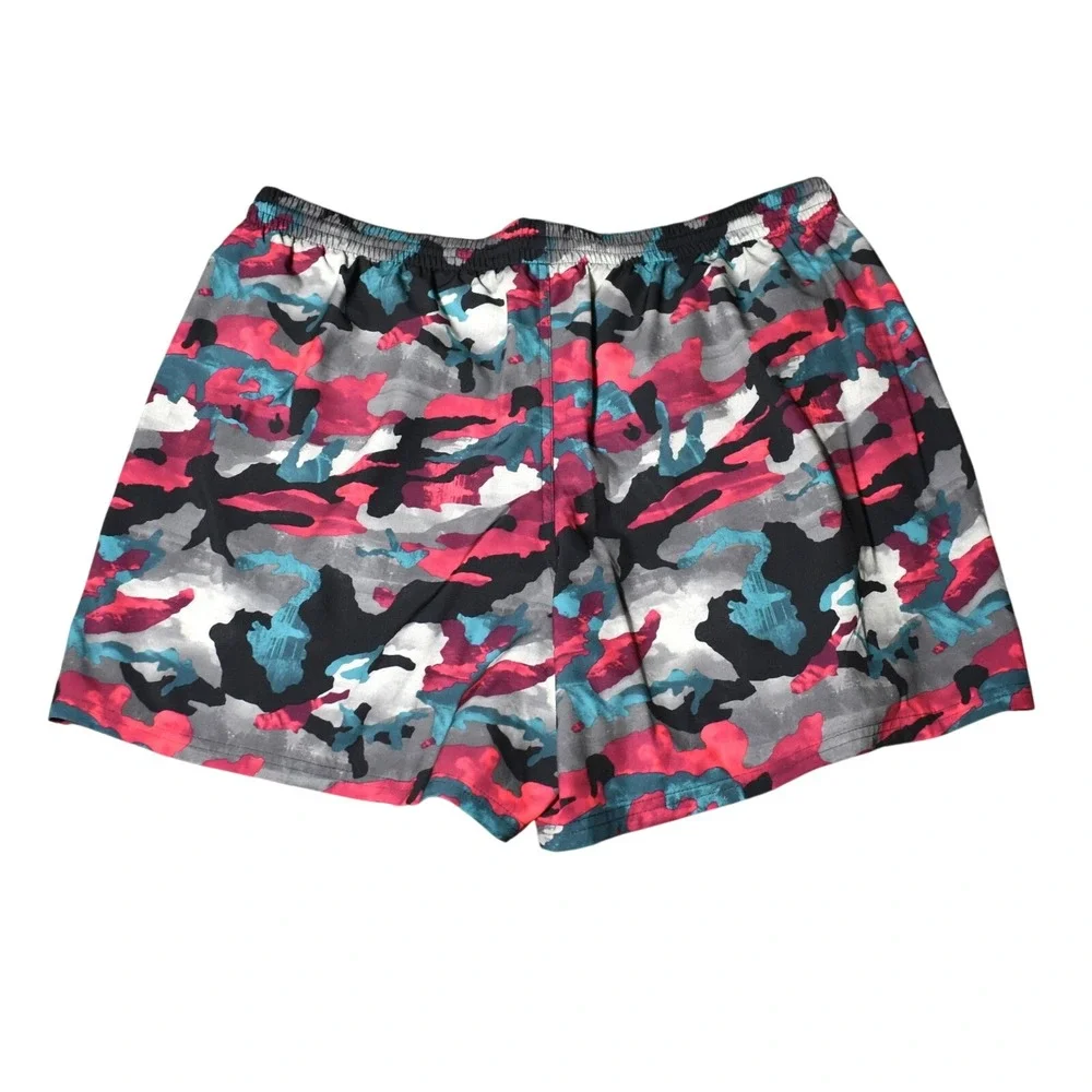 Nike Swim Trunks Four-Way Stretch Multicolor Camo Men's Size XXL‎ NESSE548-463